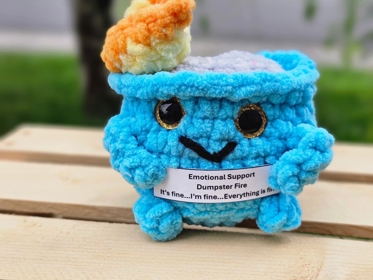 Emotional Support Dumpster Fire